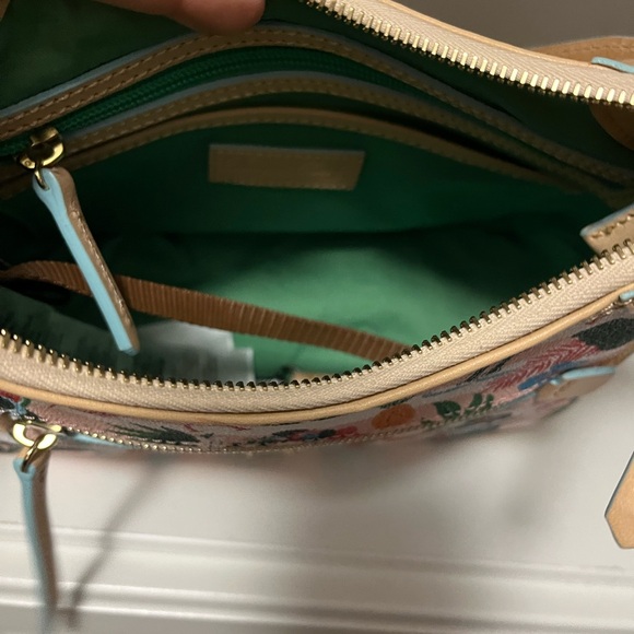 Dooney & Bourke Tropical Floral Shoulder Bag - Multicolor. Disney Alani - Picture 5 of 8